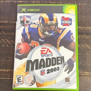 EA Sports Madden NFL 2003 for Xbox - Green Case